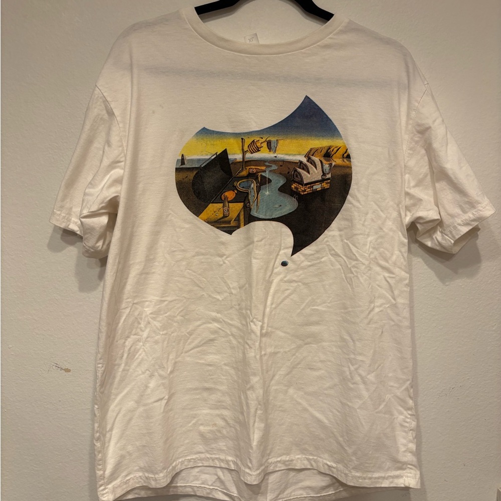 White Graphic Short Sleeve Tee